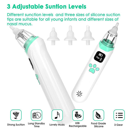 Homerry™ Suction Baby Nasal Aspirator